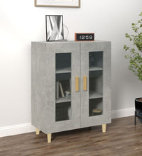 Sideboard Betongrau 69,5x34x90 cm Holzwerkstoff