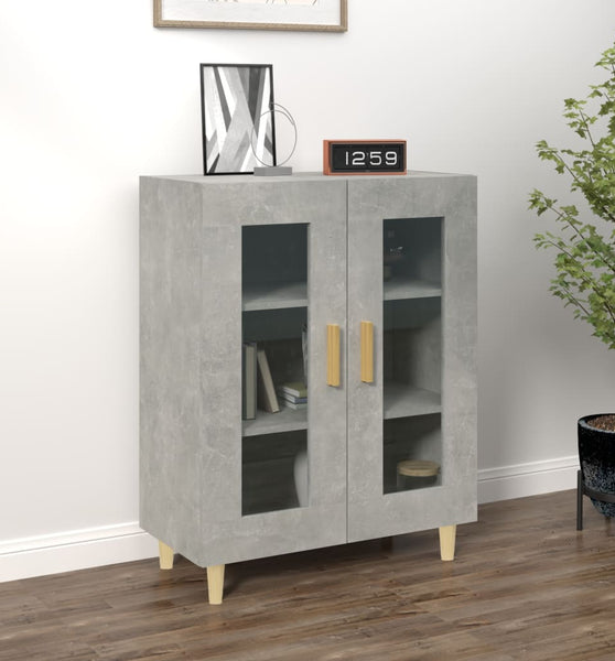 Sideboard Betongrau 69,5x34x90 cm Holzwerkstoff