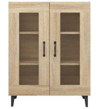 Sideboard Sonoma-Eiche 69,5x34x90 cm Holzwerkstoff