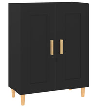 Sideboard Schwarz 69,5x34x90 cm Holzwerkstoff