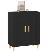 Sideboard Schwarz 69,5x34x90 cm Holzwerkstoff