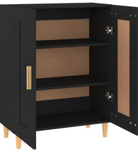 Sideboard Schwarz 69,5x34x90 cm Holzwerkstoff