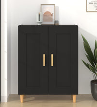 Sideboard Schwarz 69,5x34x90 cm Holzwerkstoff