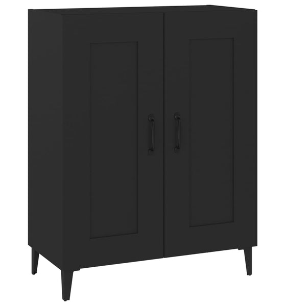 Sideboard Schwarz 69,5x34x90 cm Holzwerkstoff