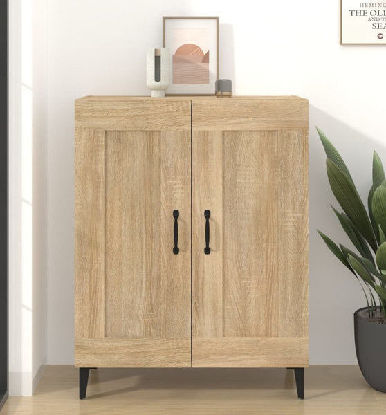 Sideboard Sonoma-Eiche 69,5x34x90 cm Holzwerkstoff