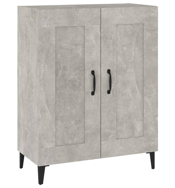 Sideboard Betongrau 69,5x34x90 cm Holzwerkstoff