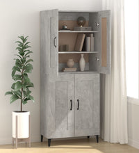 Sideboard Betongrau 69,5x34x90 cm Holzwerkstoff