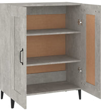 Sideboard Betongrau 69,5x34x90 cm Holzwerkstoff