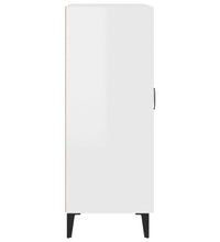 Sideboard Hochglanz-Weiß 69,5x34x90 cm Holzwerkstoff