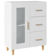 Sideboard Weiß 69,5x34x90 cm Holzwerkstoff