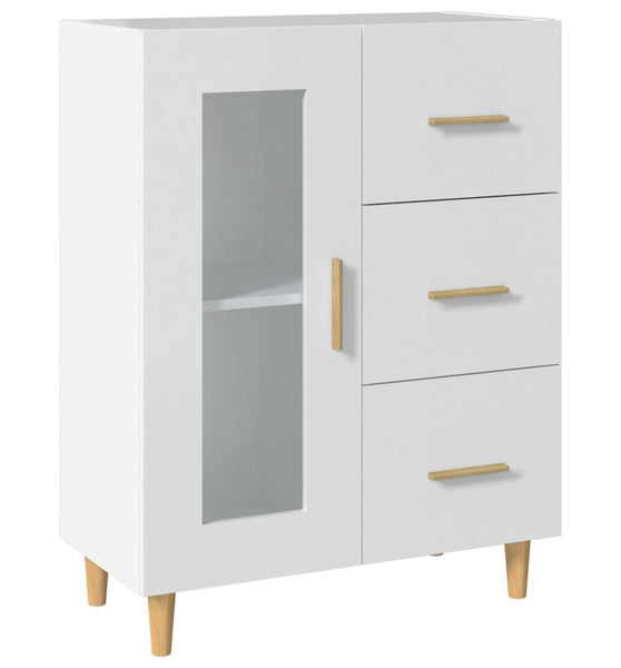 Sideboard Weiß 69,5x34x90 cm Holzwerkstoff