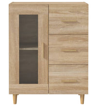 Sideboard Sonoma-Eiche 69,5x34x90 cm Holzwerkstoff