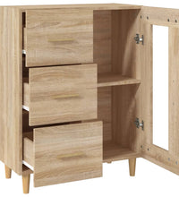 Sideboard Sonoma-Eiche 69,5x34x90 cm Holzwerkstoff