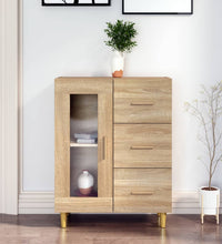 Sideboard Sonoma-Eiche 69,5x34x90 cm Holzwerkstoff