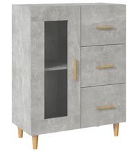 Sideboard Betongrau 69,5x34x90 cm Holzwerkstoff