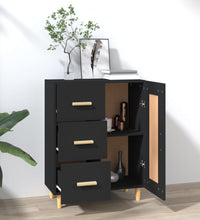 Sideboard Schwarz 69,5x34x90 cm Holzwerkstoff