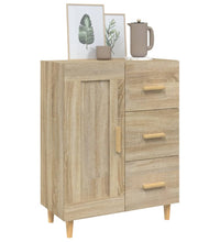 Sideboard Sonoma-Eiche 69,5x34x90 cm Holzwerkstoff