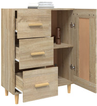 Sideboard Sonoma-Eiche 69,5x34x90 cm Holzwerkstoff