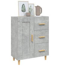 Sideboard Betongrau 69,5x34x90 cm Holzwerkstoff