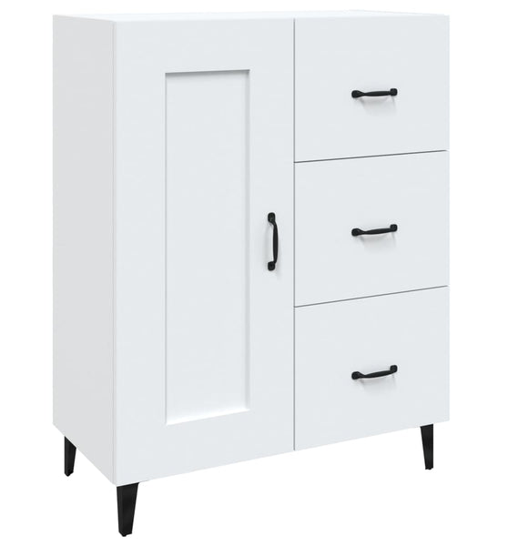 Sideboard Weiß 69,5x34x90 cm Holzwerkstoff