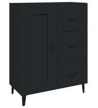 Sideboard Schwarz 69,5x34x90 cm Holzwerkstoff