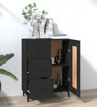 Sideboard Schwarz 69,5x34x90 cm Holzwerkstoff