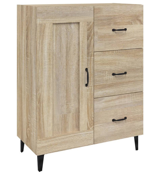 Sideboard Sonoma-Eiche 69,5x34x90 cm Holzwerkstoff