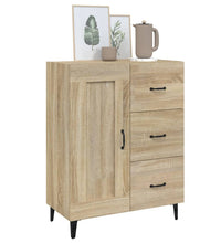 Sideboard Sonoma-Eiche 69,5x34x90 cm Holzwerkstoff