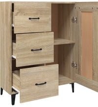 Sideboard Sonoma-Eiche 69,5x34x90 cm Holzwerkstoff