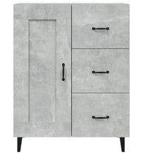 Sideboard Betongrau 69,5x34x90 cm Holzwerkstoff