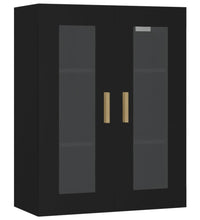 Hängeschrank Schwarz 69,5x34x90 cm
