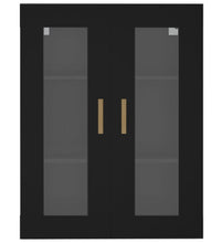 Hängeschrank Schwarz 69,5x34x90 cm