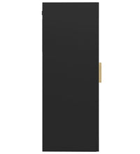 Hängeschrank Schwarz 69,5x34x90 cm