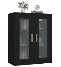 Hängeschrank Schwarz 69,5x34x90 cm