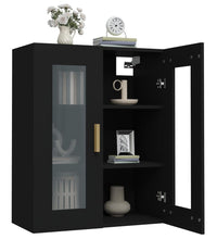 Hängeschrank Schwarz 69,5x34x90 cm