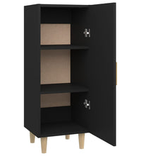 Sideboard Schwarz 34,5x34x90 cm Holzwerkstoff