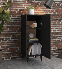 Sideboard Schwarz 34,5x34x90 cm Holzwerkstoff