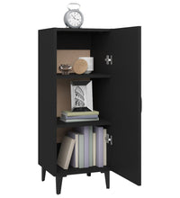 Sideboard Schwarz 34,5x34x90 cm Holzwerkstoff