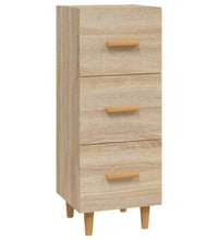 Sideboard Sonoma-Eiche 34,5x34x90 cm Holzwerkstoff