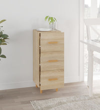 Sideboard Sonoma-Eiche 34,5x34x90 cm Holzwerkstoff