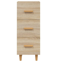 Sideboard Sonoma-Eiche 34,5x34x90 cm Holzwerkstoff