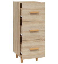 Sideboard Sonoma-Eiche 34,5x34x90 cm Holzwerkstoff