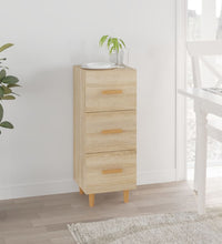 Sideboard Sonoma-Eiche 34,5x34x90 cm Holzwerkstoff