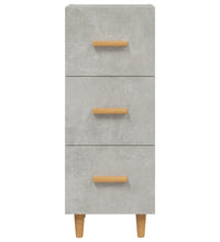 Sideboard Betongrau 34,5x34x90 cm Holzwerkstoff