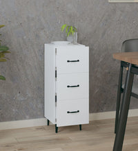 Sideboard Weiß 34,5x34x90 cm Holzwerkstoff