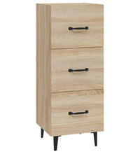 Sideboard Sonoma-Eiche 34,5x34x90 cm Holzwerkstoff