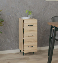 Sideboard Sonoma-Eiche 34,5x34x90 cm Holzwerkstoff