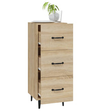 Sideboard Sonoma-Eiche 34,5x34x90 cm Holzwerkstoff