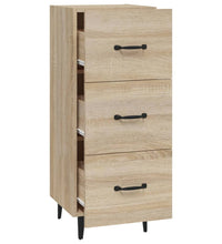 Sideboard Sonoma-Eiche 34,5x34x90 cm Holzwerkstoff