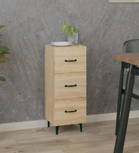 Sideboard Sonoma-Eiche 34,5x34x90 cm Holzwerkstoff